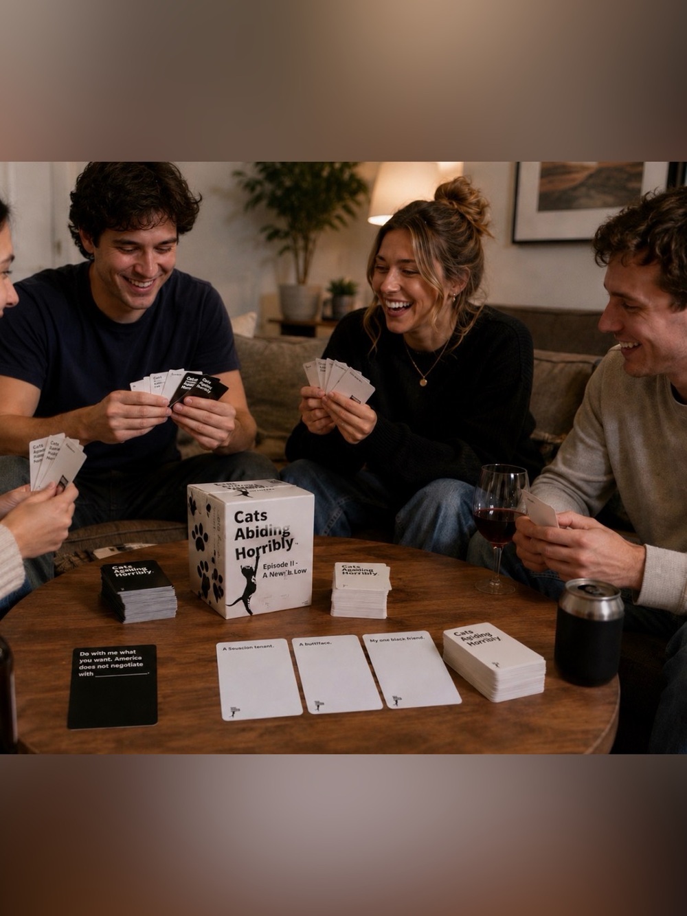 GAME Cats Abiding Horribly NIB Cards Against Humanity 3rd Party EXPANSION